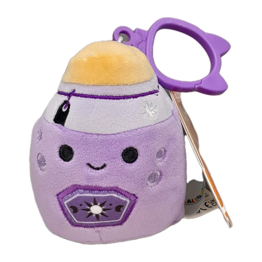 Squishmallows Kensington Potion 3.5" Halloween Clip-On Plush Jazwares NWT 2025